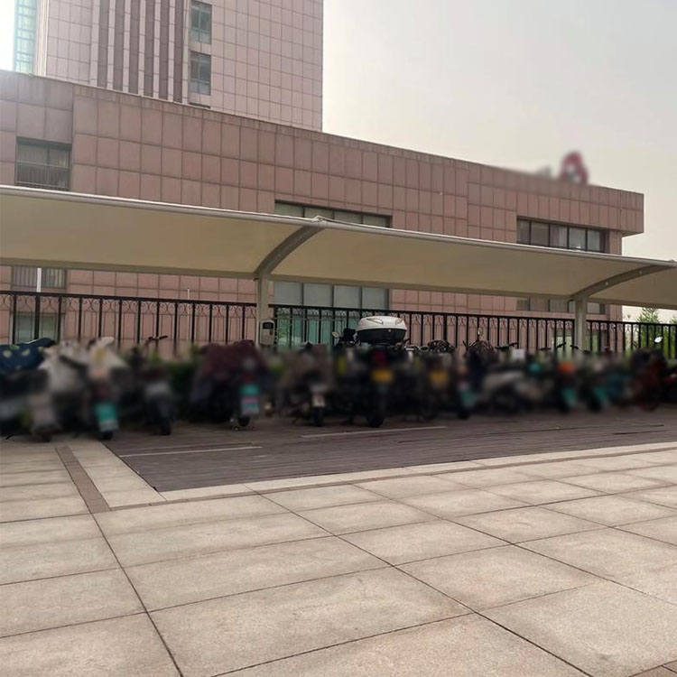 清水县膜结构电动车棚